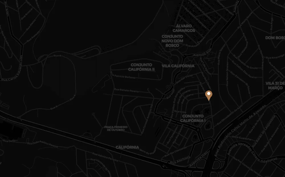 Mapa — Mr. Jackson Barbearia, Conjunto Califórnia 1, Belo Horizonte